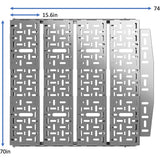 Ford Transit Van FlexTrack 4-Panel All Aluminum Platform Bed System