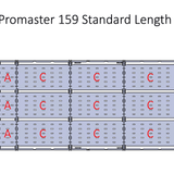 Promaster Van 159 High Roof Strata Roof Rack