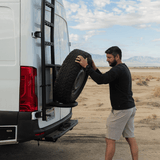 SPRINTER REAR TIRE CARRIER LADDER