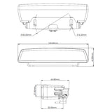 VL4 Diffused, 12-48v Bracket Mount