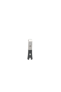 Tungsten carbide nippers with dark handle and pale metal jaw
