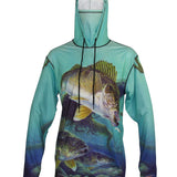 Walleye Graphic Fishing Hoodie