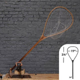 Big Dipper 24"x17" - Measurement Dots Engraved - Natural Fly Fishing Traditional Landing Net - Handcrafted & Made in USA