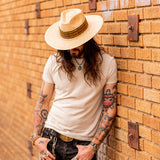 Western Palm Leaf Straw Hat