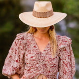 Western Wide Brim Straw Sun Hat