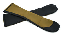 Neoprene wet wading sock pair in olive and black, ankle-length