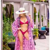 Western White Palm Leaf Straw Hat