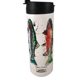 Grand Slam Hot/Cold Beverage Bottle-20 Oz., White
