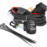 TYRI Off-Road XL Relay Wiring Harness With Switch for Roof Mounting