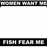 Fishing License Plate Frames