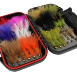 Wooly Bugger Fly Assortment, 36 Flies | Fly Box | Wild Water Fly Fishing