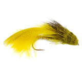 Galloup's Zoo Cougar Yellow Streamer Fly - 12 Flies Size 4