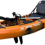 9.5ft Raptor Modular Fin Drive Pedal Fishing Kayak | 380lbs Capacity | 2 Piece