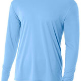 44+ UPF Cooling Performance Long Sleeve Shirts with Logo
