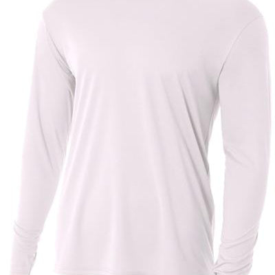 44+ UPF Cooling Performance Long Sleeve Shirts with Logo