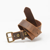 Antique Brass Roller Buckle Belts