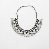 Black Beaded Hat Necklace