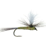 Blue Wing Olive BWO Parachute Dry Fly - 12 Flies Size 20
