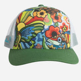 Boho Bass Abstract Trucker Hat