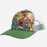 Boho Bass Abstract Trucker Hat