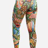Boho Bass High-Waisted Leggings