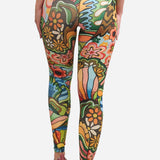 Boho Bass High-Waisted Leggings