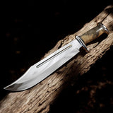 Crocodile Dundee Bowie Knife – 16" 440C Steel with Leather Sheath