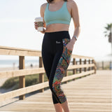 Brookie Pocket Capri Leggings
