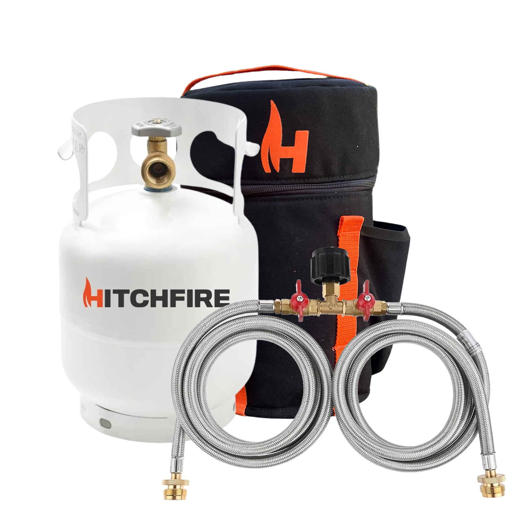 5LB Refillable Propane Tank with Optional Carrying Case