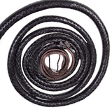 Leather Whips for Sale – Choco Black Cowboy Bullwhip by KBS Knives Store (4ft–16ft)