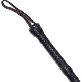 Leather Whips for Sale – Choco Black Cowboy Bullwhip by KBS Knives Store (4ft–16ft)