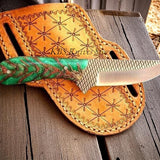 Working Cowboy Knife 8" Rasp Steel with Resin Handle