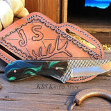 Cowboy Knives Rasp Tool Steel Blades with Epoxy Resin Handles