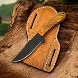 Handcrafted Cowboy Knives and Sheaths – 8.5" Rasp Steel Blade