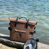 PRE-ORDER - ARRIVING IN OCTOBER Coyote Brown - Auto-Sealing, Waterproof, Floating, Scent Proof Day-Pack Cooler