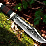 Crocodile Dundee Knife Replica – 16" Forged Bowie with Leather Sheath