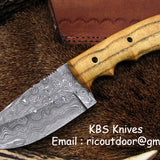 Custom Handmade Best Deer Skinning Knife – 8 Inches