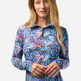 Enchanted Grayling 1/4 Zip Sunshirt