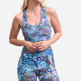 Enchanted Grayling High-Waisted Leggings