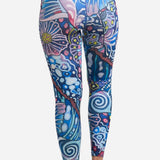 Enchanted Grayling High-Waisted Leggings