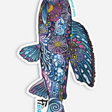 Enchanted Grayling Sticker