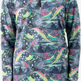 HaliBorealis Thermal 1/4 Zip Top