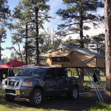 Elite Rooftop Tent with Annex Room – 4–5 Person – Tan – Overland Family Tent