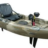 14ft Raptor Tandem or Solo Modular Raptor Fin or Prop Drive Pedal Fishing Kayak | 520lbs Capacity | 3 Piece