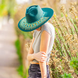 Turquoise Beaded Hat Necklace