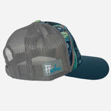 HaliBorealis Abstract Trucker Hat