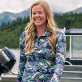 HaliBorealis Thermal 1/4 Zip Top