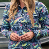 HaliBorealis Thermal 1/4 Zip Top