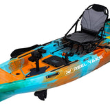 10ft Radar Modular Propeller Drive Pedal Fishing Kayak | 430lbs Capacity | 2 Piece
