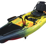 9.8ft Rocket Fin Drive Modular Pedal Fishing Kayak | 400lbs Capacity | 2 Piece